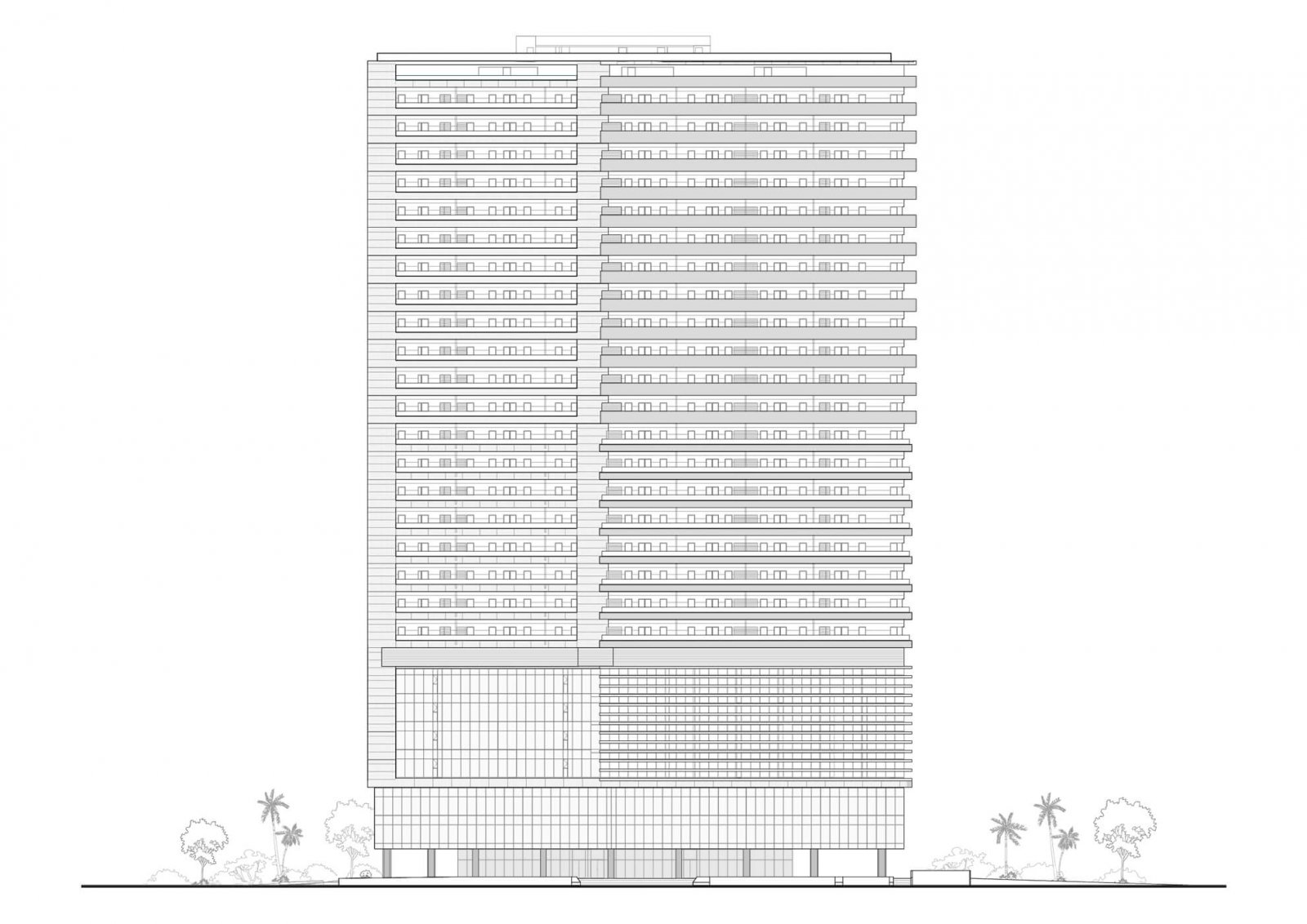 Map of the situation of Hei Tower