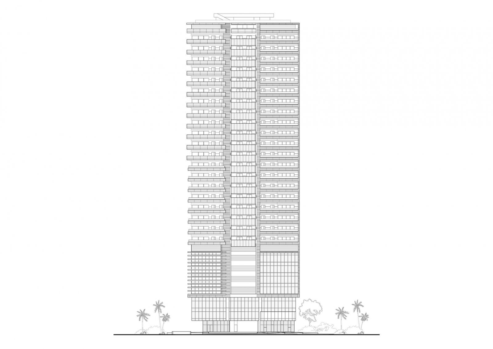 Map of the situation of Hei Tower