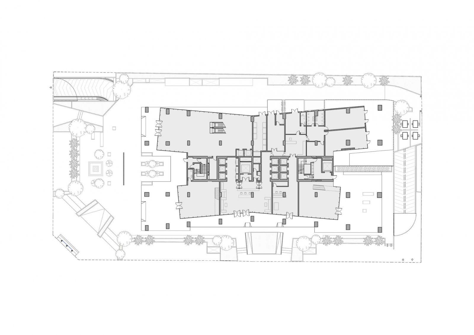 Map of the situation of Hei Tower